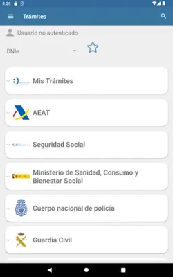 Tr@mite android App screenshot 8